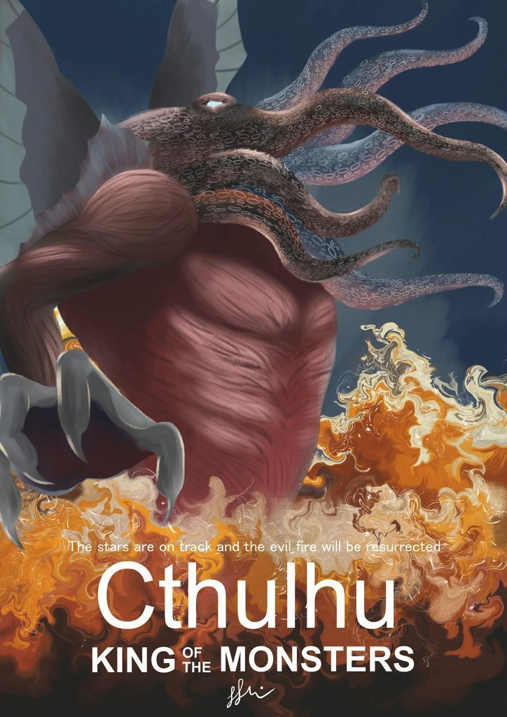 神奇守護幻獸-A召喚魔法生物-克蘇魯Cthulhu-林舒婷.jpg