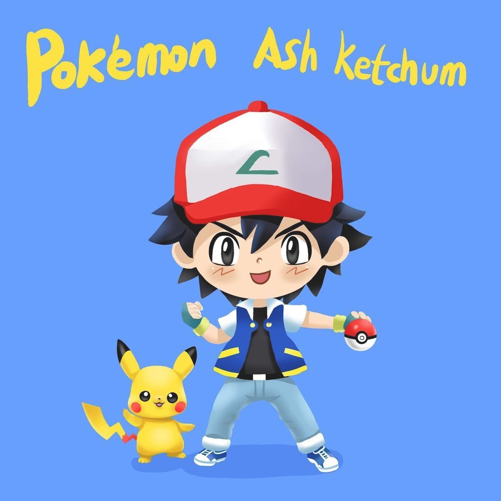 二等身Q版-寶可夢Pokémon小智Ash Ketchum-HOELEX.jpg