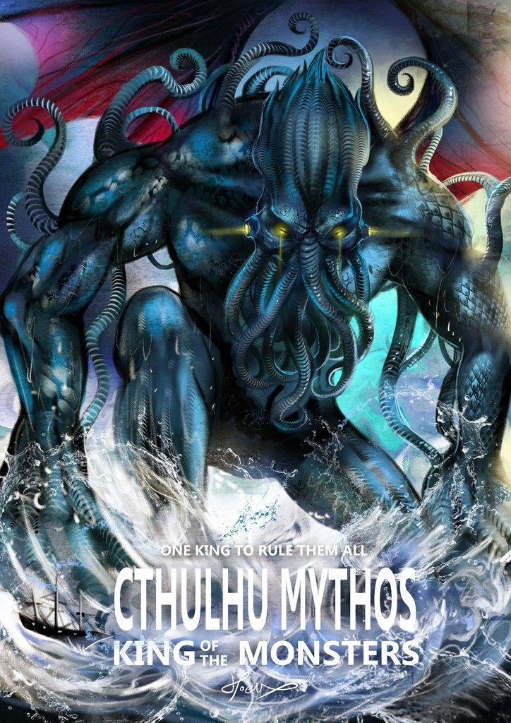 神奇守護幻獸-克蘇魯 (章魚) Cthulhu Mythos-hoelex.jpg