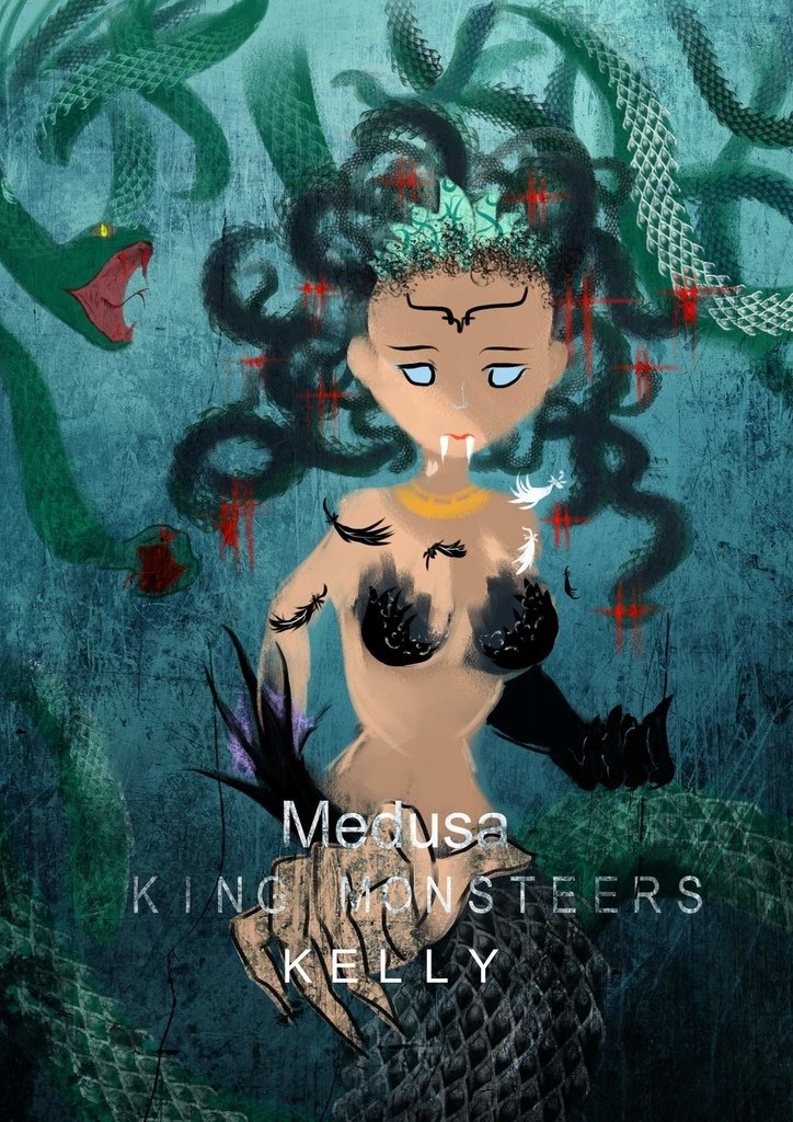 神奇守護幻獸-美杜莎Medusa -kelly.jpg