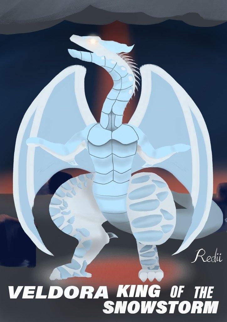 神奇守護幻獸 - 暴風雪龍 Veldora - 陳致.jpg