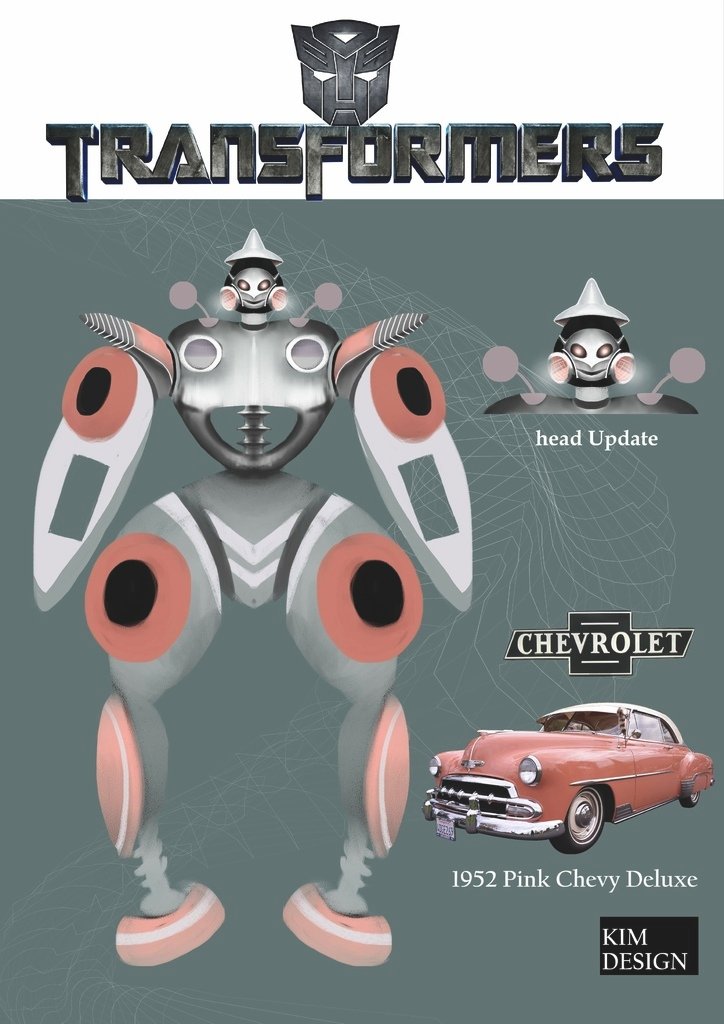 Transformers.變形金剛-雪芙蘭CHEVEROLET 1952 Pink Chevy Deluxe(背景) - 張瑞芯.jpg