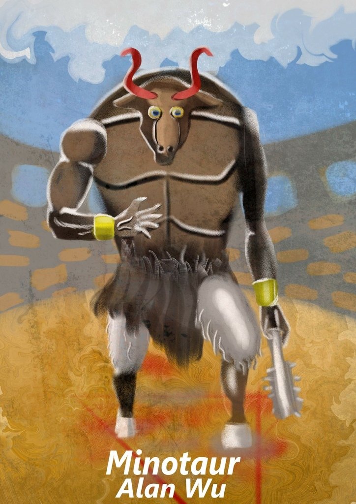神奇守護幻獸-【Minotaur】- 米陶諾斯-吳澤宗.jpg