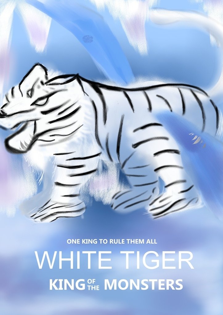 神奇守護幻獸-Magical Guardian Eudemons-白虎 White tiger-王昀平.jpg
