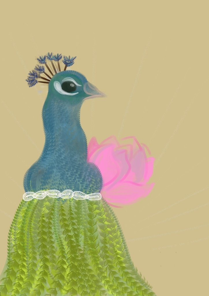 神奇守護幻獸_孔雀明王_黃彥婷.jpg