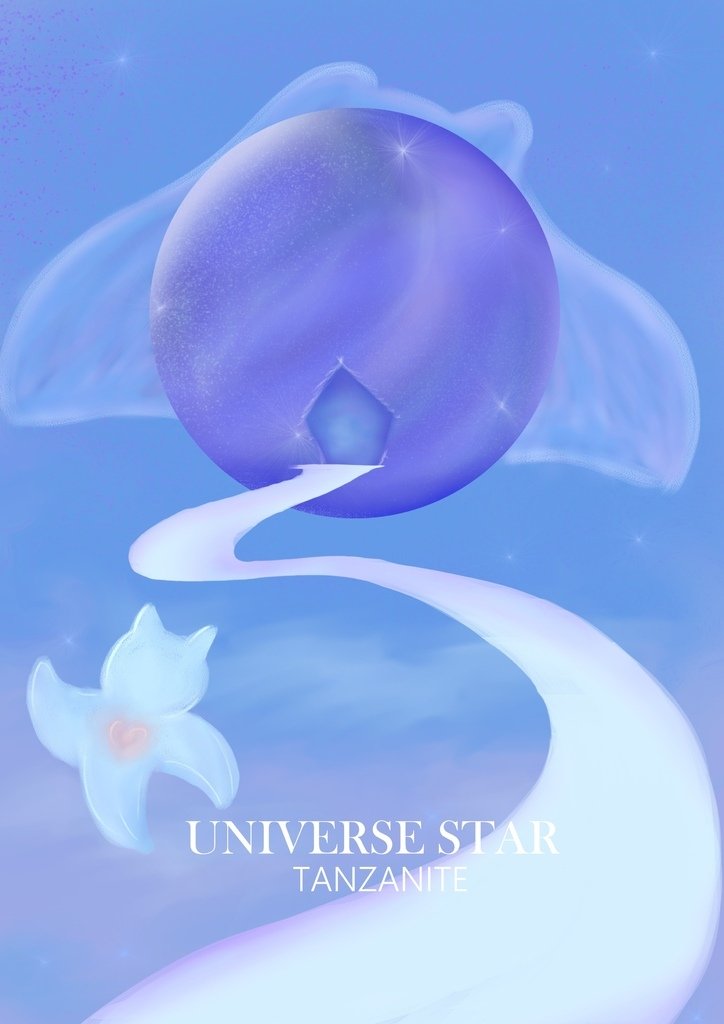 Universe Star 宇宙星球 -坦桑水晶Tanzanite蔡佳蓁(羨星).jpg