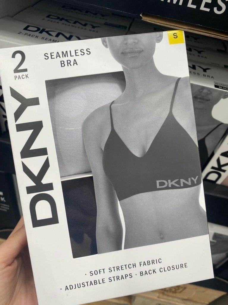 超狂特價_DKNY女性柔軟彈力面料內衣2入組