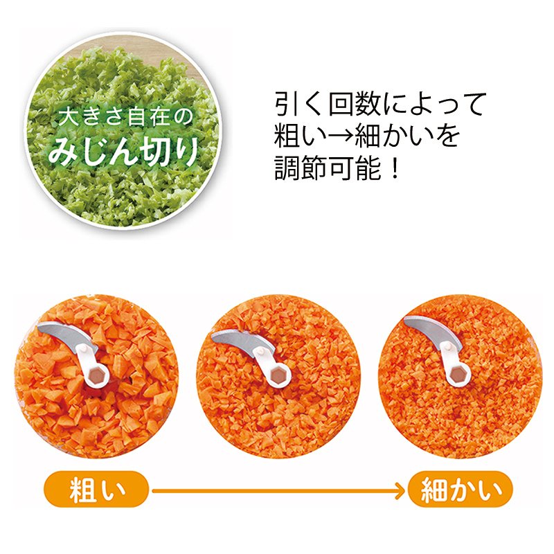 手拉式食材食物菜切碎機 /調理器