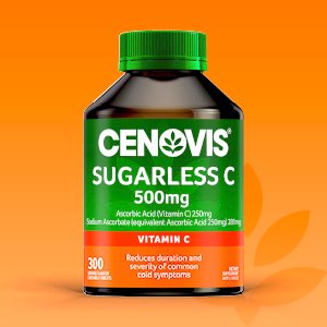 Cenovis 無糖維生素 C 500 mg 咀嚼片