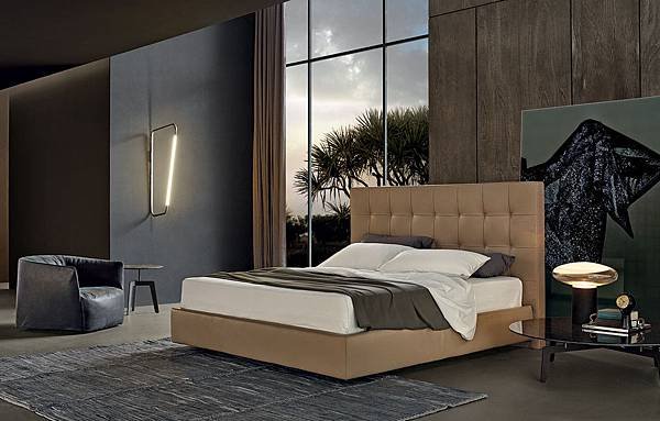 Poliform bed-Arca-1