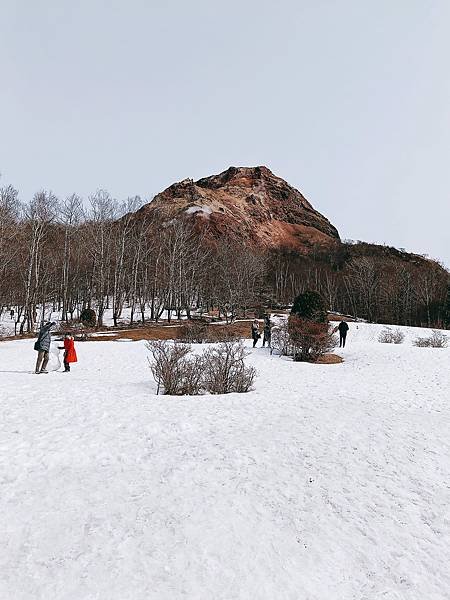 【日本北海道之旅】雪地地毯搭配火山活動誕生而且持續長高的昭和