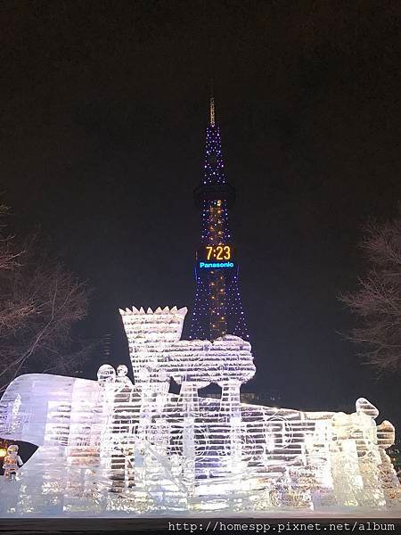 北海道 さっぽろテレビ塔 さっぽろ雪ま 札幌電視台 札幌雪祭大通會場