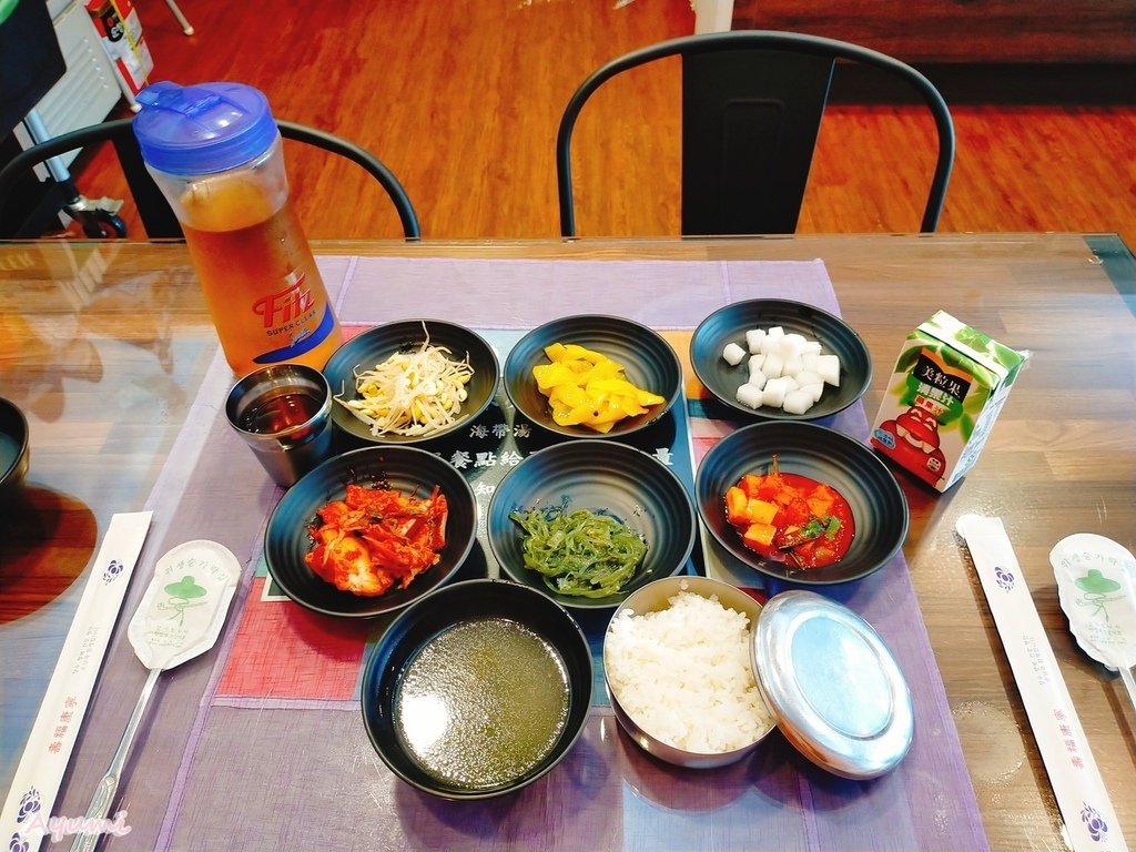 [台南韓式料理推薦]八道江山韓式在地料理/馬鈴薯排骨湯/韓式