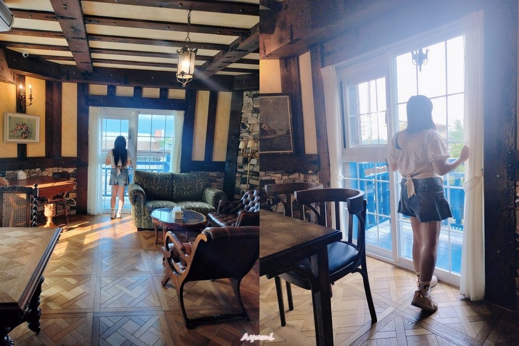 南投埔里最美的藍色城堡x茱諾法式甜點/埔里旅客中心旁/附設免