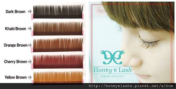 Honey e Lash - 日式甜心美睫~彩睫植睫設計款，