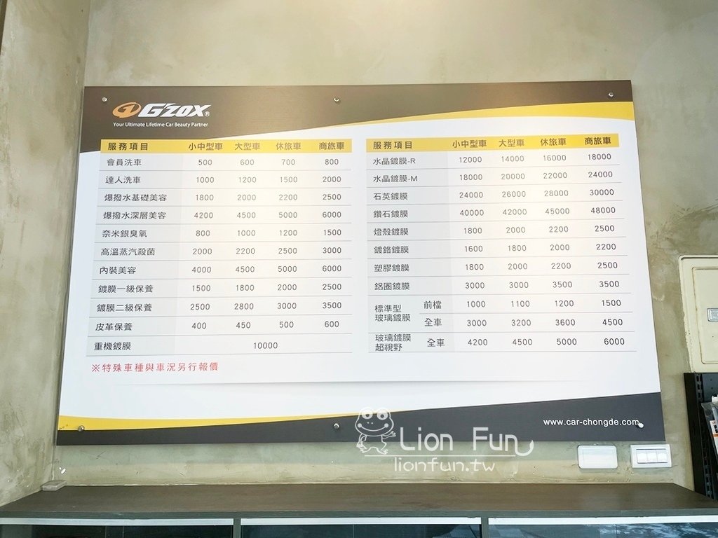 台中北屯洗車推薦｜GZOX日本頂級汽車美容台中崇德店。汽車鍍