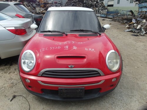 2002 Mini Cooper R53 紅白色 1.6 3