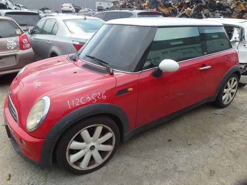 2002 Mini Cooper R53 紅白色 1.6 3