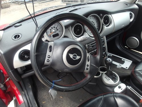 2002 Mini Cooper R53 紅白色 1.6 3