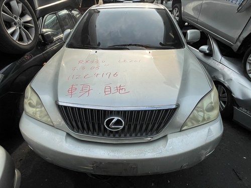 2003 LEXUS 凌志 RX330 銀色 3.3