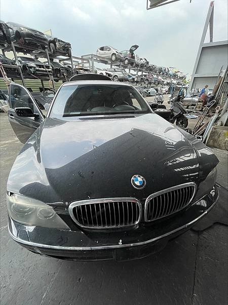 2008 BMW 寶馬 E65 黑色 4.0 4D