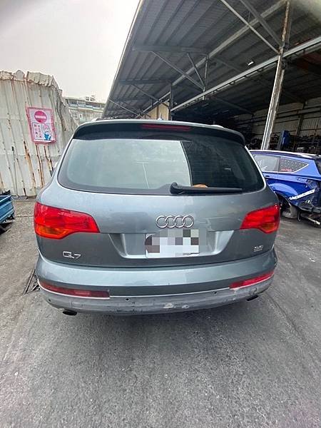 2007 AUDI 奧迪 Q7 灰色 3.6