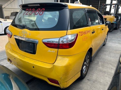 2011 TOYOTA 豐田 WISH 黃色 2.0 5D