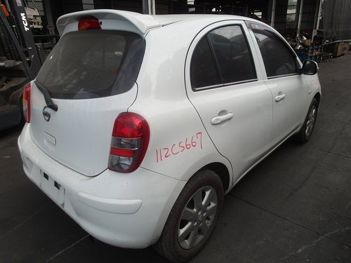 2012 Nissan 日產 新馬曲 白色 1.5 5D