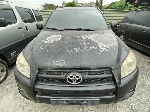 2008 TOYOTA 豐田 RAV4 黑色 2.4