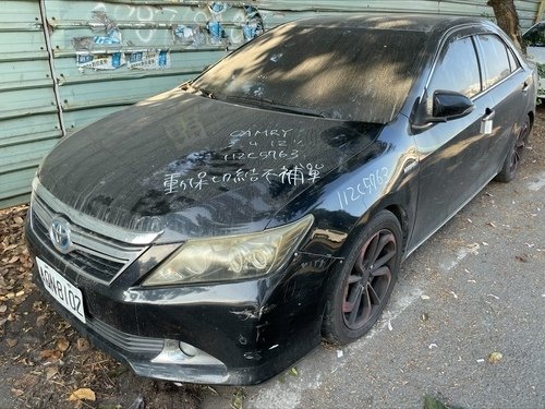 2012 TOYOTA 豐田 CAMRY 黑色 2.4 4D