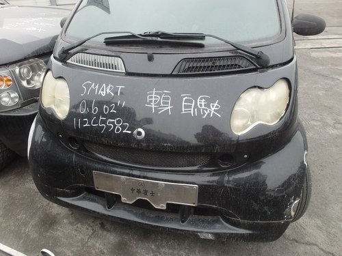 2002 BENZ 賓士 SMART 黑色 0.6 2D