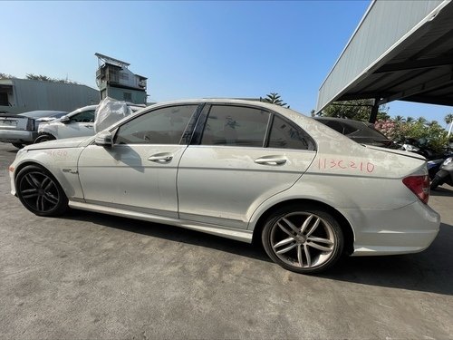 2012 Benz 賓士 C250 白色 1.8 4D