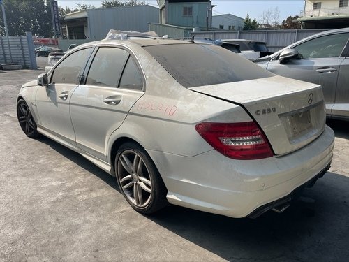 2012 Benz 賓士 C250 白色 1.8 4D