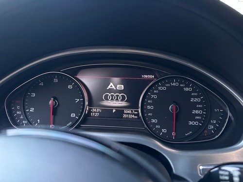 2012 AUDI 奧迪 A8 深灰色 3.0 4D