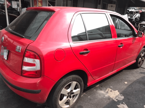 2006 Skoda FABIA 紅色 1.4 5D