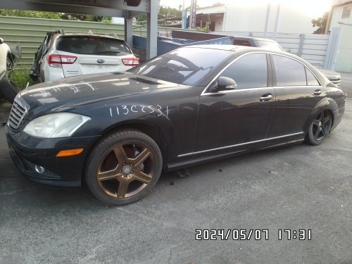 2007 Benz 賓士 W221 黑色 5.5 4D