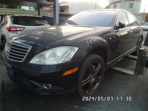 2007 Benz 賓士 W221 黑色 5.5 4D