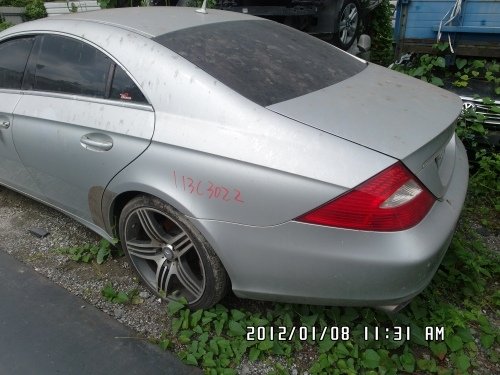 2007年 Benz 賓士 CLS350 銀色 3.5 4D