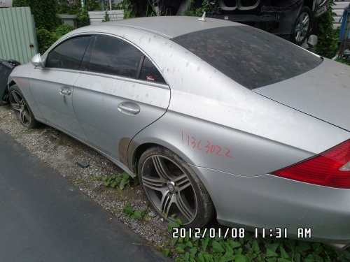 2007年 Benz 賓士 CLS350 銀色 3.5 4D