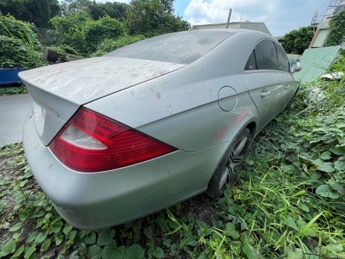 2007年 Benz 賓士 CLS350 銀色 3.5 4D