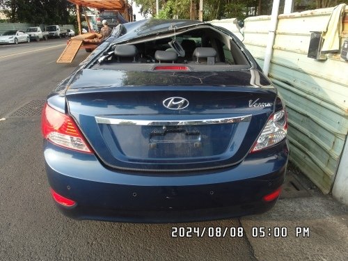 2017年 Hyundai 現代 VERNA 藍色 1.6 