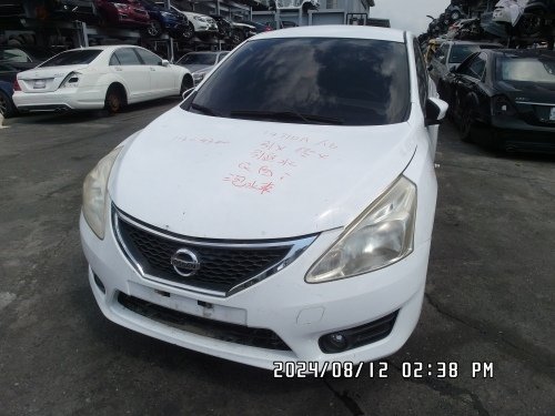 2014年 Nissan 日產 TIIDA 白色 1.6 5