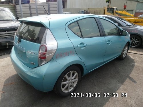 2012年 TOYOTA 豐田 PRIUS 藍色 1.5 4