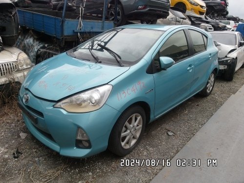 2012年 TOYOTA 豐田 PRIUS 藍色 1.5 4