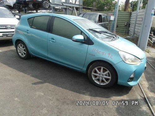 2012年 TOYOTA 豐田 PRIUS 藍色 1.5 4