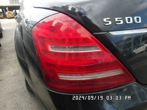 2006年 BENZ 賓士 W221 黑色 5.5 4D
