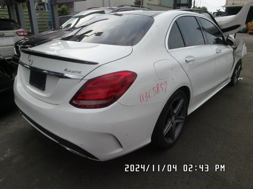 2016年 BENZ 賓士 C300 白色 2.0 4D