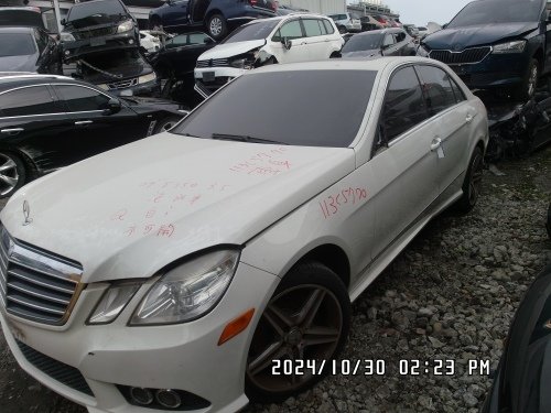 2009年 BENZ 賓士 E350 白色 3.5 4D