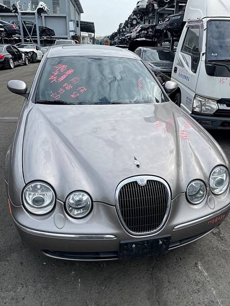 2004年 Jaguar 積架 S-TYPE 銀色 3.0 