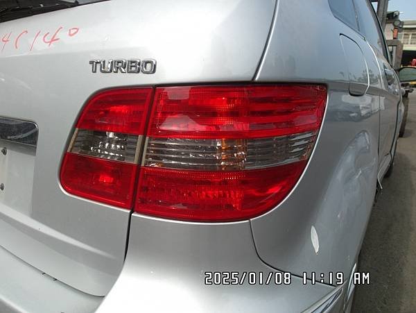 2007年 BENZ 賓士 W245 銀色 2.0 5D